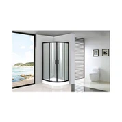 Црна туш кабина